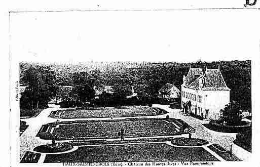 Ville de BAUXSAINTECROIX(LES) Carte postale ancienne Ville de BAUXSAINTECROIX(LES) Carte postale ancienne