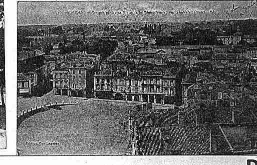 Ville de BAZAS Carte postale ancienne