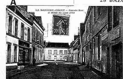 Ville de BAZOCHEGOUET Carte postale ancienne