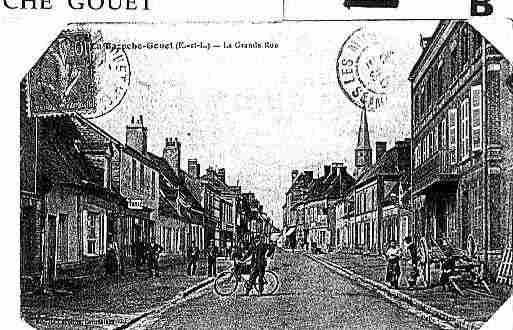 Ville de BAZOCHEGOUET Carte postale ancienne