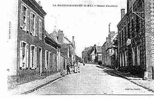 Ville de BAZOCHEGOUET Carte postale ancienne