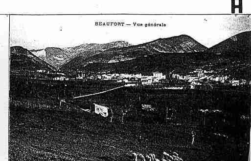 Ville de BEAUFORTSURGERVANNE Carte postale ancienne