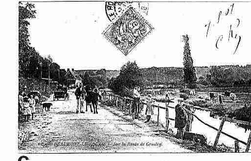 Ville de BEAUMONTLEROGER Carte postale ancienne