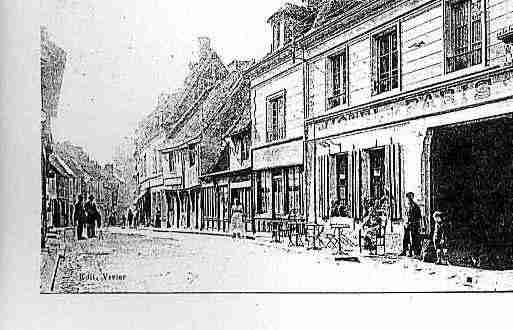 Ville de BEAUMONTLEROGER Carte postale ancienne