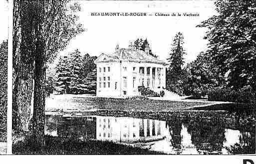Ville de BEAUMONTLEROGER Carte postale ancienne