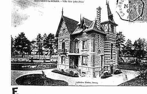Ville de BEAUMONTLEROGER Carte postale ancienne Ville de BEAUMONTLEROGER Carte postale ancienne