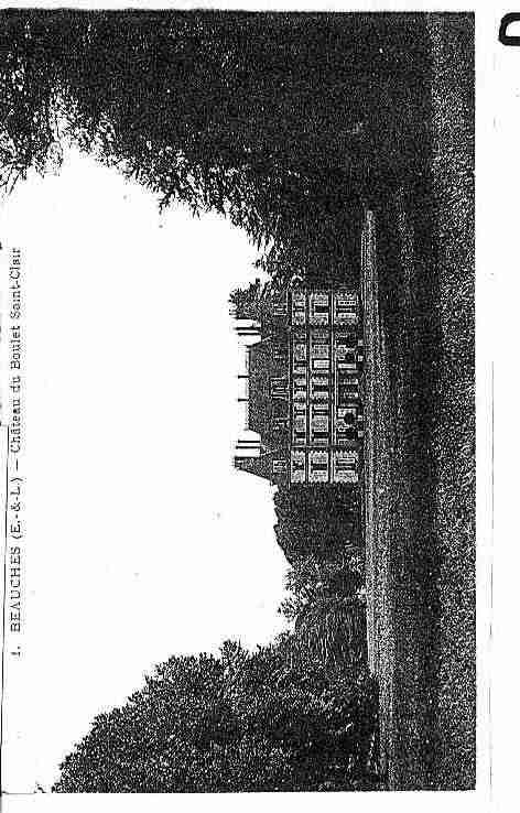 Ville de BEAUMONTLESAUTELS Carte postale ancienne