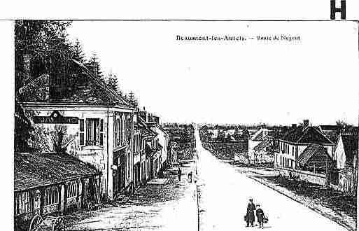 Ville de BEAUMONTLESAUTELS Carte postale ancienne