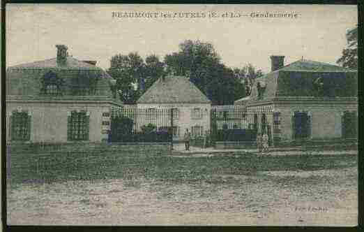 Ville de BEAUMONTLESAUTELS Carte postale ancienne