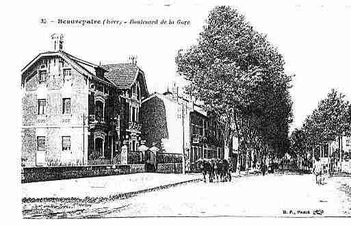 Ville de BEAUREPAIRE Carte postale ancienne