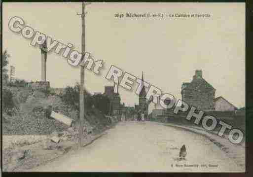Ville de BECHEREL Carte postale ancienne Ville de BECHEREL Carte postale ancienne