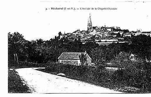 Ville de BECHEREL Carte postale ancienne