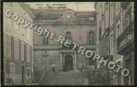 Ville de BEDARIEUX Carte postale ancienne