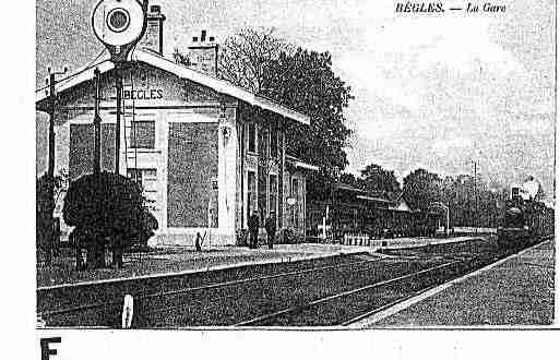 Ville de BEGLES Carte postale ancienne