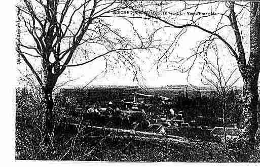 Ville de BERCHERESSURVESGRE Carte postale ancienne Ville de BERCHERESSURVESGRE Carte postale ancienne
