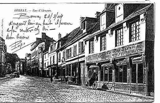 Ville de BERNAY Carte postale ancienne