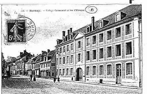 Ville de BERNAY Carte postale ancienne