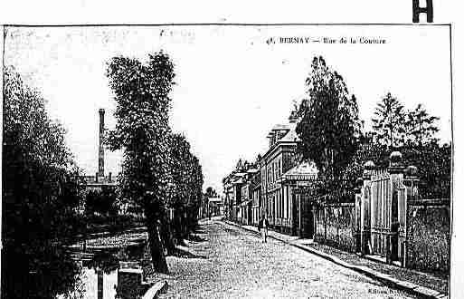 Ville de BERNAY Carte postale ancienne