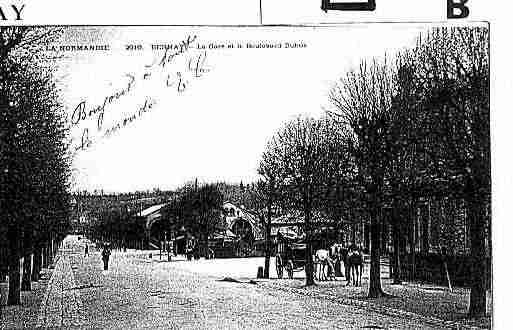 Ville de BERNAY Carte postale ancienne