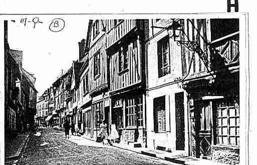 Ville de BERNAY Carte postale ancienne