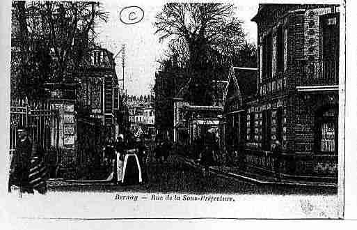 Ville de BERNAY Carte postale ancienne