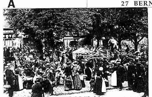 Ville de BERNAY Carte postale ancienne