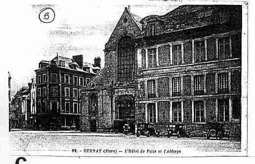 Ville de BERNAY Carte postale ancienne