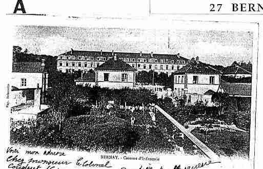 Ville de BERNAY Carte postale ancienne