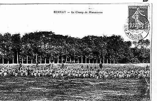 Ville de BERNAY Carte postale ancienne