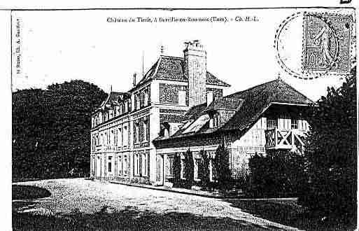 Ville de BERVILLEENROUMOIS Carte postale ancienne Ville de BERVILLEENROUMOIS Carte postale ancienne
