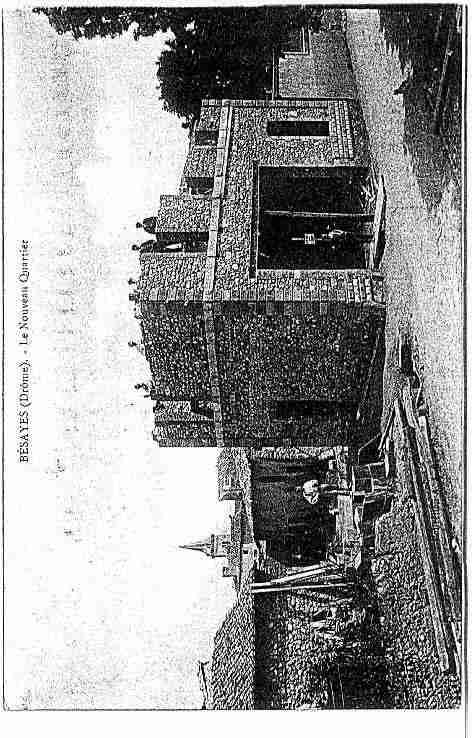 Ville de BESAYES Carte postale ancienne