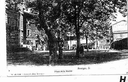 Ville de BESSEGES Carte postale ancienne