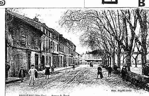 Ville de BESSIERES Carte postale ancienne