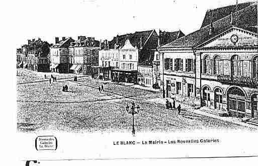 Ville de BLANC(LE) Carte postale ancienne