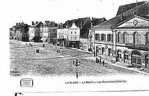 Ville de BLANC(LE) Carte postale ancienne