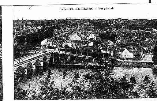 Ville de BLANC(LE) Carte postale ancienne