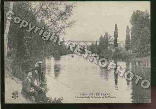 Ville de BLANC(LE) Carte postale ancienne