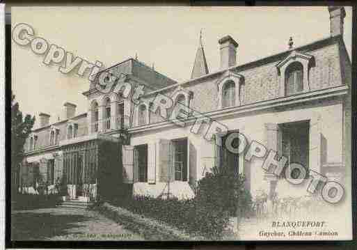 Ville de BLANQUEFORT Carte postale ancienne