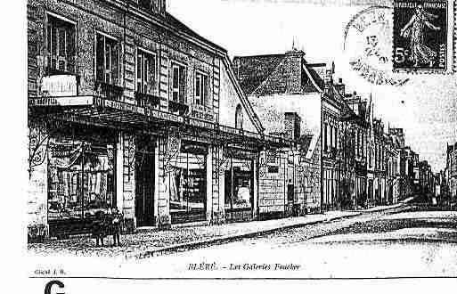 Ville de BLERE Carte postale ancienne