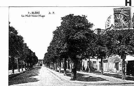 Ville de BLERE Carte postale ancienne