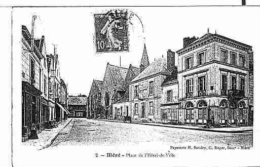 Ville de BLERE Carte postale ancienne