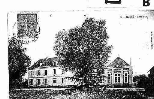 Ville de BLERE Carte postale ancienne