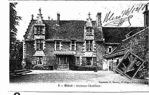 Ville de BLERE Carte postale ancienne
