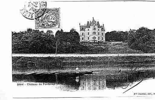 Ville de BLERE Carte postale ancienne