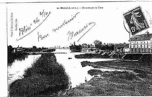 Ville de BLERE Carte postale ancienne