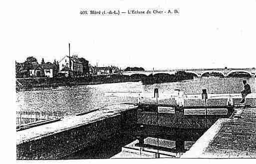 Ville de BLERE Carte postale ancienne