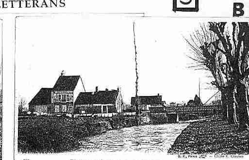 Ville de BLETTERANS Carte postale ancienne