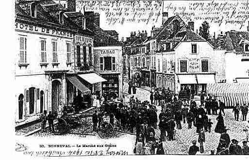 Ville de BONNEVAL Carte postale ancienne