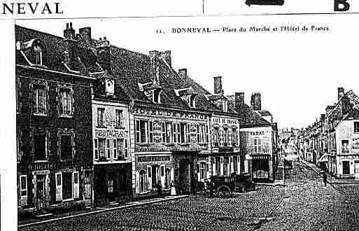 Ville de BONNEVAL Carte postale ancienne