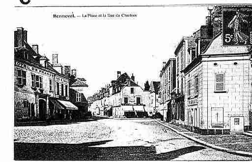 Ville de BONNEVAL Carte postale ancienne